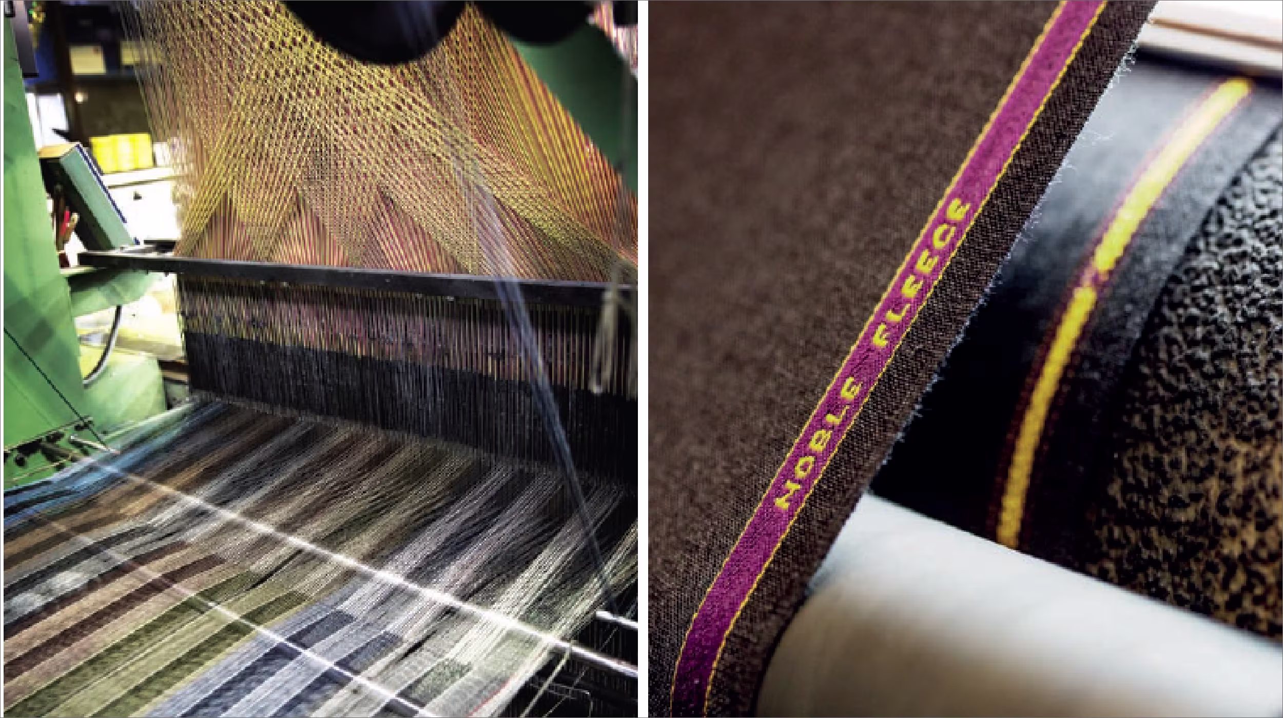 Scabal Noble Fleece campaign hero composition